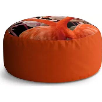 Taburet Sablio Taburet Circle Plameňáci 2: 38x48 cm