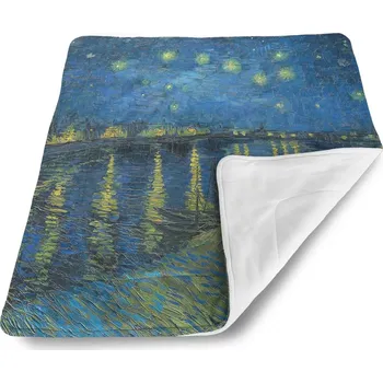 deka Sablio Deka pro miminko Hviezdna noc nad Rhônou - Vincent van Gogh - 80x100 cm