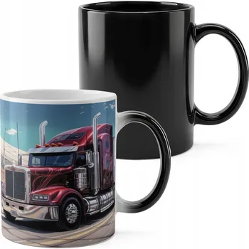 MAGICKÝ HRNEK 330ML S POTISKEM - TIR NÁKLADNÍ AUTO DOPRAVA SPEDICE