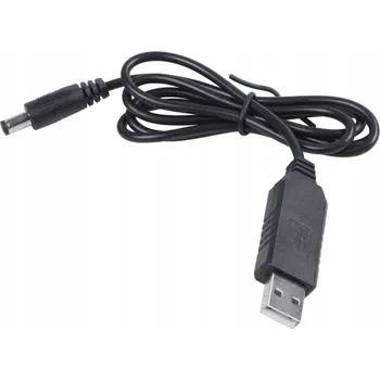 Měnič napětí Napájecí USB kabel s měnič napětí napětí 12V 1A 5.5/2.1