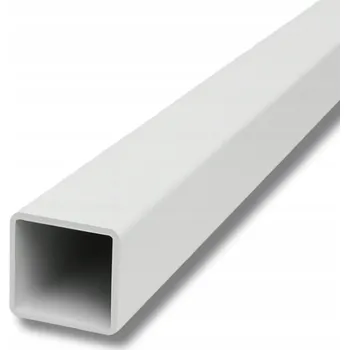 Zábradlí Ocelový profil 25x25 výplň do zábradlí Harfa 240cm Bílý