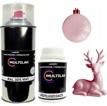 Barva ve spreji Matný lak ve spreji na figurky, skleněné a keramické ozdoby RAL 3015
