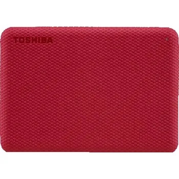 Externí pevný disk Externí HDD disk Toshiba Canvio Advance 1TB Červený (HDTCA10ER3AA)