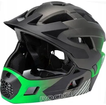 Helma na motorku Dětská helma s odnímatelným chráničem brady FULL FACE off-road Rockbros S