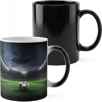 MAGICKÝ HRNEK 330ML S POTISKEM - FOTBALOVÝ MÍČ SPORT TÝM ZÁPAS POHÁR