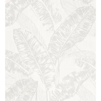 Tapeta Tapeta na vliesu BANÁNOVÉ LISTY béžová