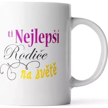 Sablio Hrnek Ti nejlepší rodiče na světě - 330 ml - standard