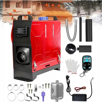 Průmyslové topidlo OHŘÍVAČ VZDUCHOVÝ NAFTOVÝ OHŘÍVAČ DMYCHADLO 8KW 12V 24V 220V LCD