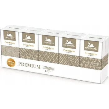 Papírový kapesník Hygienické kapesníčky bez vůně Corner 4 vrstvé 10 ks