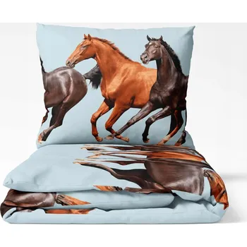 Povlečení POVLEČENÍ BAVLNĚNÉ 220x200 KŮŇ