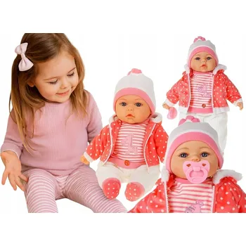 Panenka Panenka miminko 45 cm zpívá a mluví polsky PVC