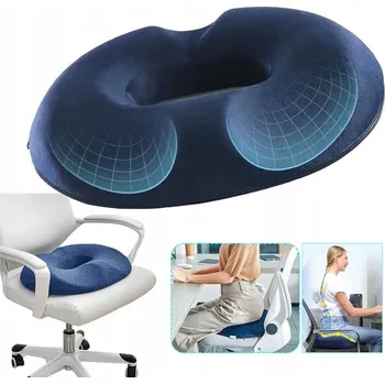 Polštář SEDACÍ POLŠTÁŘ PO PORODU NA HEMOROIDY S OTVOREM PRO ODLEHČENÍ PROTI PROLEŽENINÁM