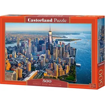 Castorland Puzzle Západ slunce na Manhattanu 500 dílků