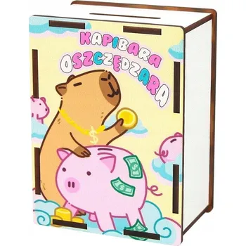 Obraz Pokladnička KAPYBARA s potiskem Dárek pro děti na Mikuláše