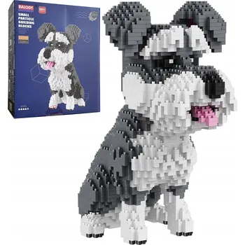 ostatní stavebnice Stavebnice Stavebnice Psí plemena PES KNÍRAČ 2100 dílků