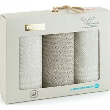 Utěrka Sada kuchyňských utěrek Zwoltex dárek dárky vánoční modernabez