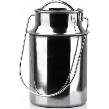 Obraz Konvice NA MLÉKO nerezová ocelová nádoba s víkem 2,5L