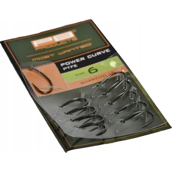 Rybářský háček Zemní Háčky s protihrotem PB Products POWER CURVE PTFE 10 ks