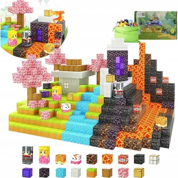 ostatní stavebnice Magnetické stavebnice magnety Stavebnice Logické hry hračky