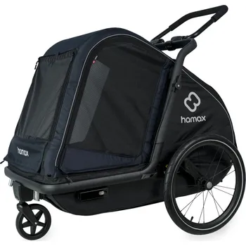 vozík za kolo Vozík pro psy HAMAX Pluto L Navy