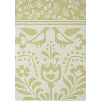 Utěrka ZWOLTEX Kuchyňská Hadřík KUKU RYKU zelená BAVLNA