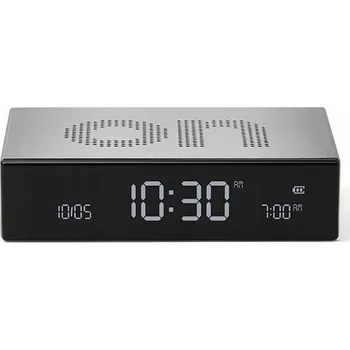 Budík Lexon Flip Premium Oboustranný budík hliníkový