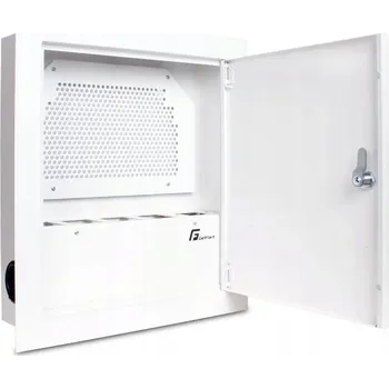 Šatní skříň Multimediální Skříň Getfort 390x350x100 bílá