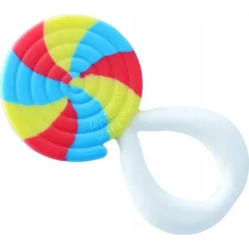 Ortodontické kousátko Little Toader silikonové, vícebarevné