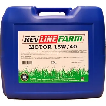 Motorový olej Revline Farm Moto 15W40 balení 20l