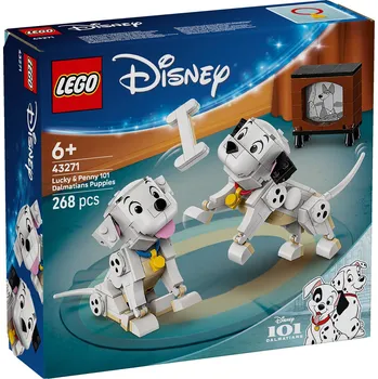 Stavebnice LEGO LEGO DISNEY Štístko a Penny 101 Dalmatinů 43271 STAVEBNICE | AS37