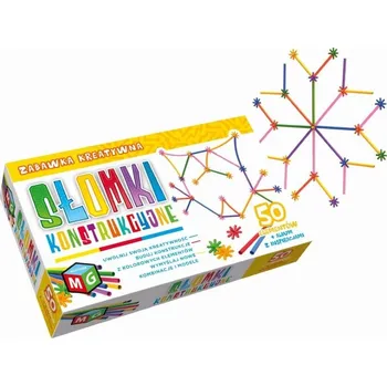 ostatní stavebnice Stavebnice SLÁMKY STAVEBNÍ tyčky 50 dílů Multihra