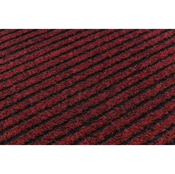 Rohožka Protiskluzová rohožka GIN červená UNIVERZÁLNÍ PROUŽKY 100x320 cm