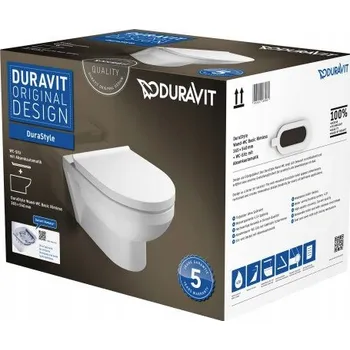 Klozet Závěsná WC mísa Duravit DuraStyle
