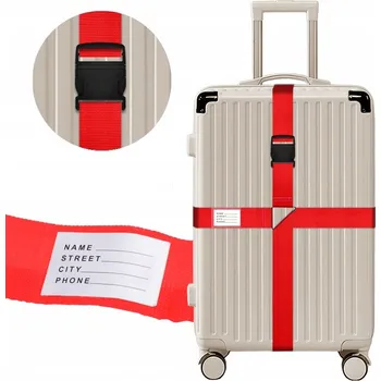 DVOJITÝ ZABEZPEČOVACÍ POPRUH S KÓDEM NA KUFR, TAŠKU, CESTOVNÍ ZAVAZADLO