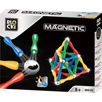 ostatní stavebnice Magnetické Stavebnice Blocki Magnetic 63