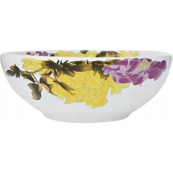 Umyvadlo na desku asymetrické vidaXL 41 cm bílé