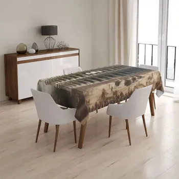 ubrus Sablio Ubrus Řím Koloseum Legie - 90x90 cm