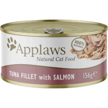 Krmivo pro kočku Applaws Tuňák s Lososem ve vývaru krmivo pro kočky 156g