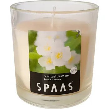 Svíčka Vonná svíčka ve skle - jasmín – 16 hodin hoření
