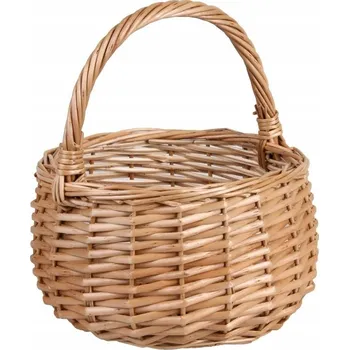 Nákupní košík Univerzální proutěný koš béžový