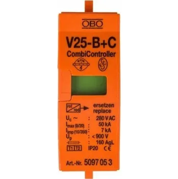 Přepěťová ochrana Přepěťová ochrana OBO Bettermann 220 V IP20 220 A