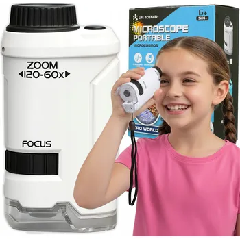 Dětský mikroskop Allvo Kapesní mikroskop