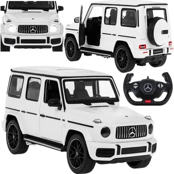 RC model auta Lebula Auto na dálkové ovládání mercedes g 63 rc 1:14 bílá
