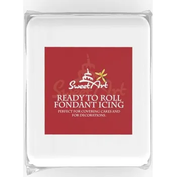 4-Mix Maďarsko Sladká hmota na potahování dortů, vanilková - bílá 500 g ▹