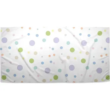 Sablio Ručník Barevné puntíky - 30x50 cm