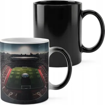 MAGICKÝ HRNEK 330ML S POTISKEM - FOTBALOVÝ MÍČ SPORT TÝM ZÁPAS POHÁR