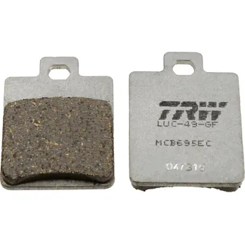 Brzdová destička Sada brzdových destiček, kotoučová brzda TRW MCB695EC