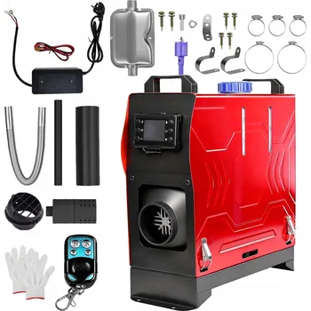 Ventilátor topení a klimatizace Nezávislé Topení 8KW 12V 24V Přenosné Konstrukce s Dálkovým Ovládáním