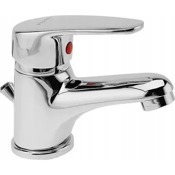 Vodovodní baterie Stojánková umyvadlová baterie Ferro SMILE, stříbrná