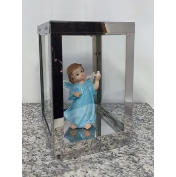 Smuteční dekorace KAPLIČKA /NEREZOVÁ OCEL/ ANDĚL / SOLÁRNÍ / NEBE